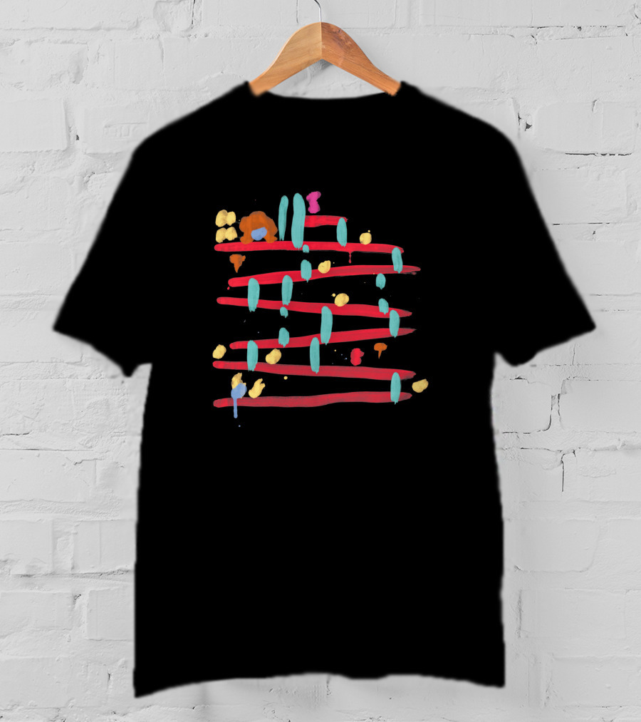 Arcade Expressionism American Flag Abstract 1729904 T-Shirt