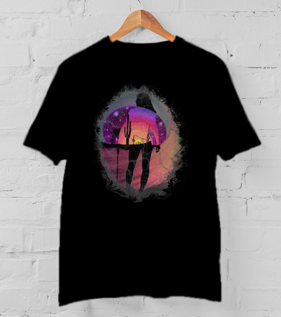 Arizona Surf Rat Cactus Desert Silhouette 984749 T-Shirt