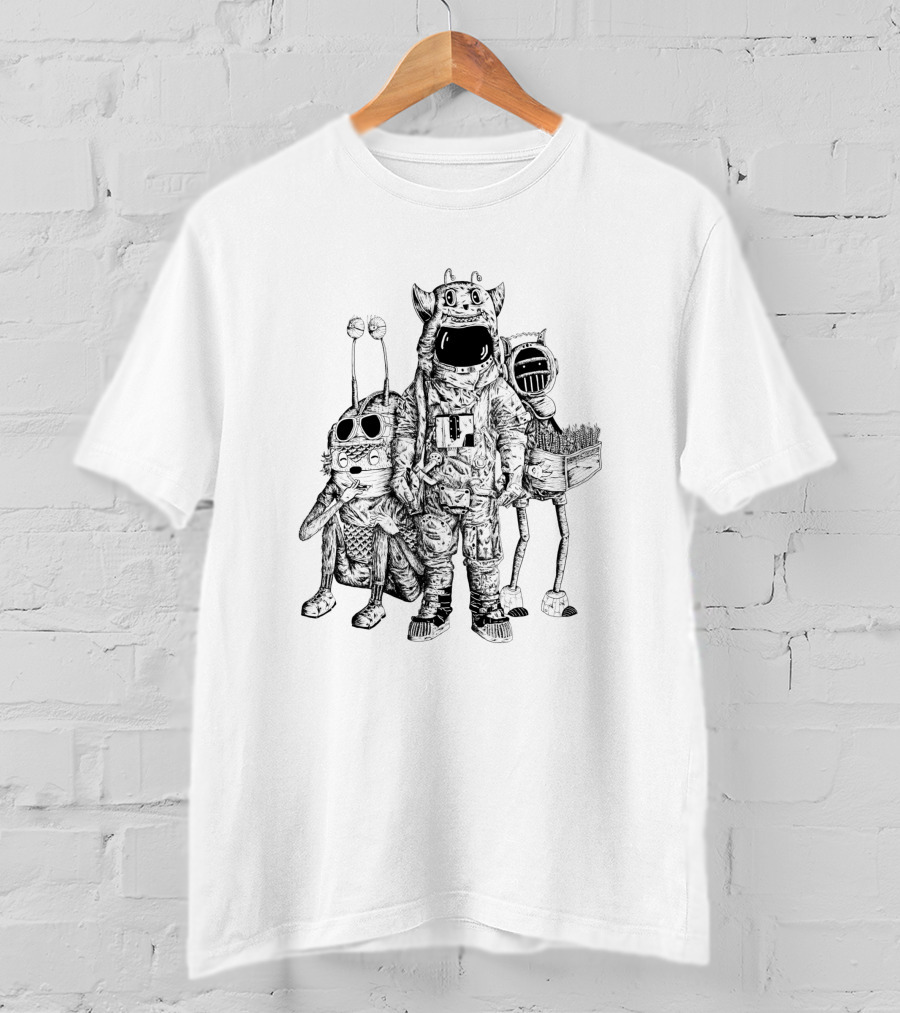 Astro And The Aliens 1100165 Intergalactic Adventure Crew T-Shirt