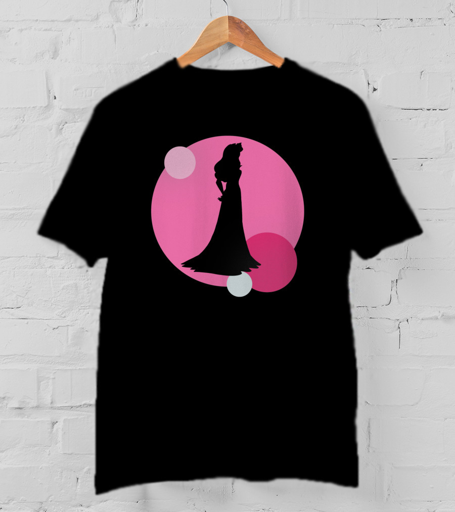 Aurora Silhouette 572801 Pink Circle T-Shirt