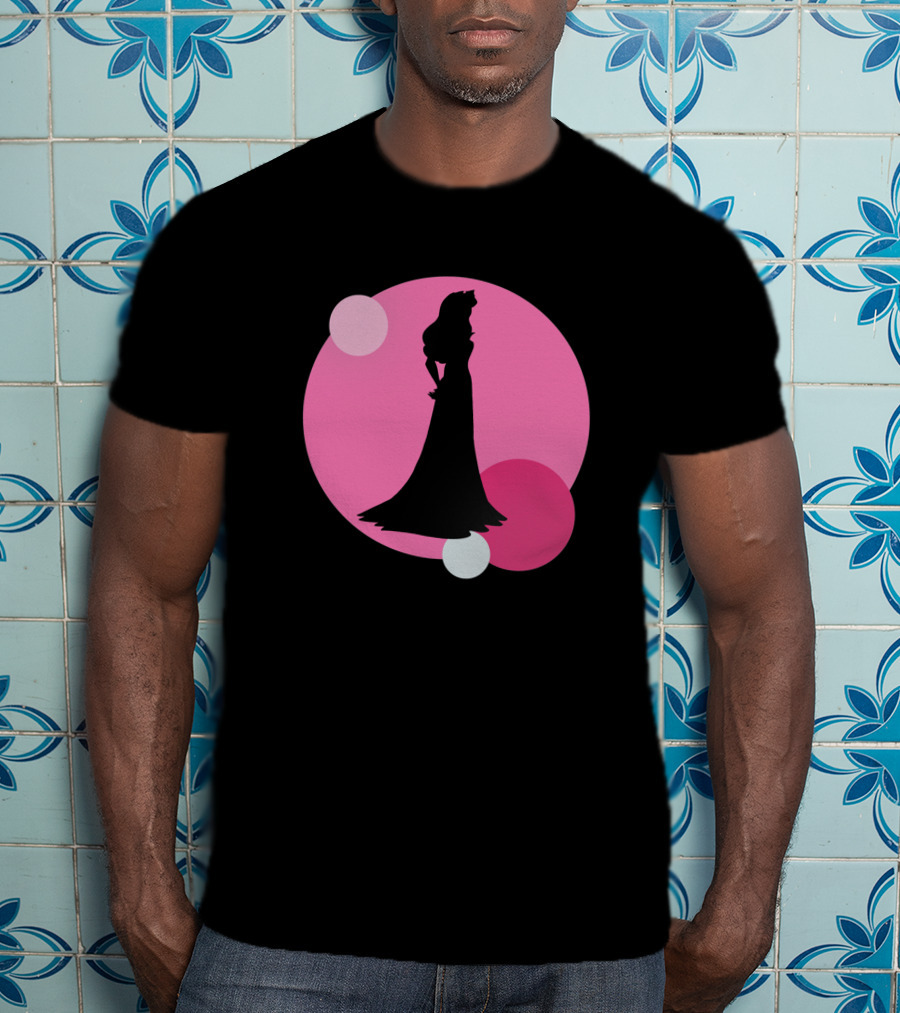 Aurora Silhouette 572801 Pink Circle T-Shirt