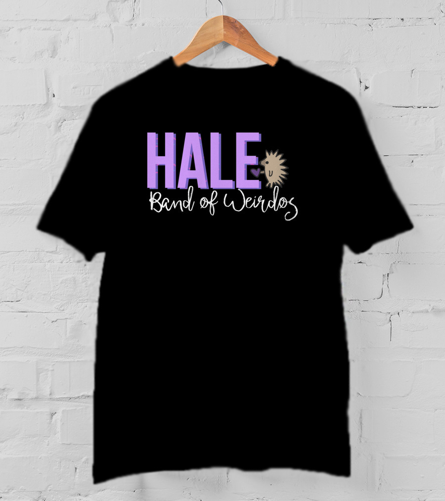 HALE Band Of Weirdos Hedgehog Heart 782691 T-Shirt