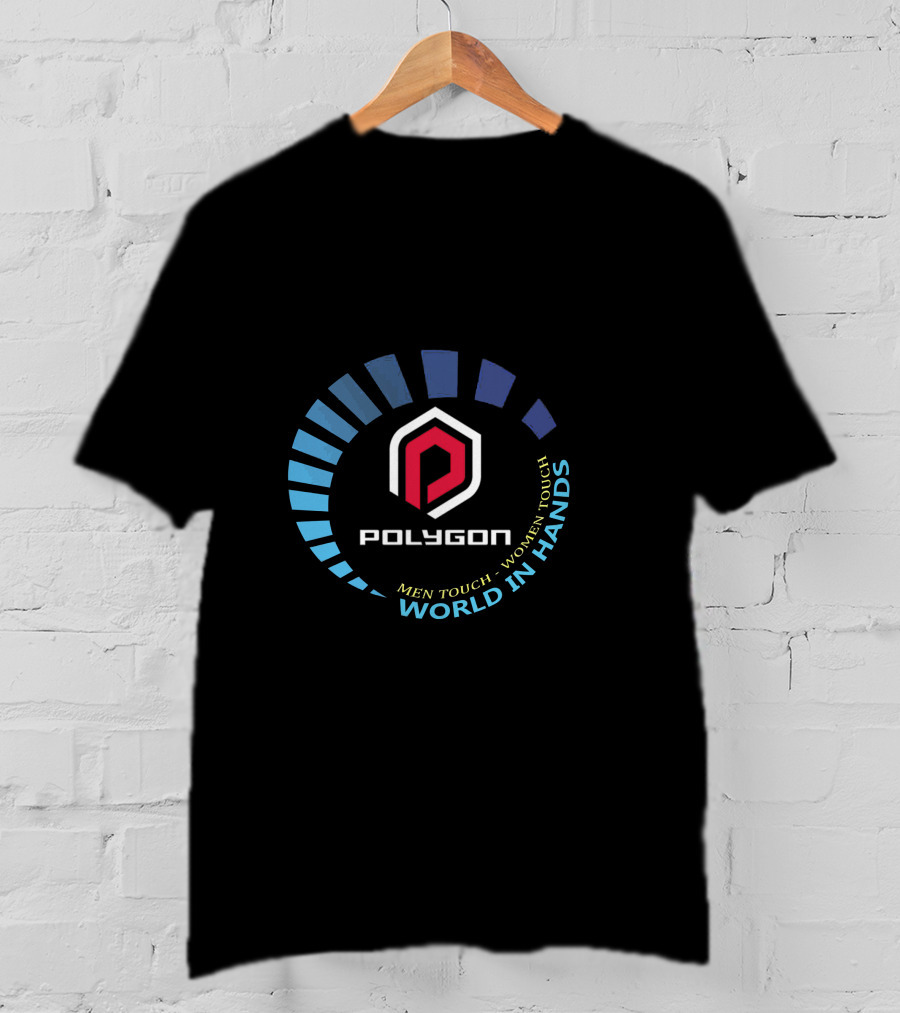 Polygon Mtb Men Touch Women Touch World IN Hands T-Shirt