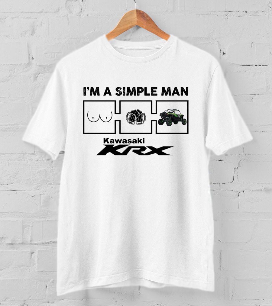 I'm A Simple Man Kawasaki KRX T-Shirt