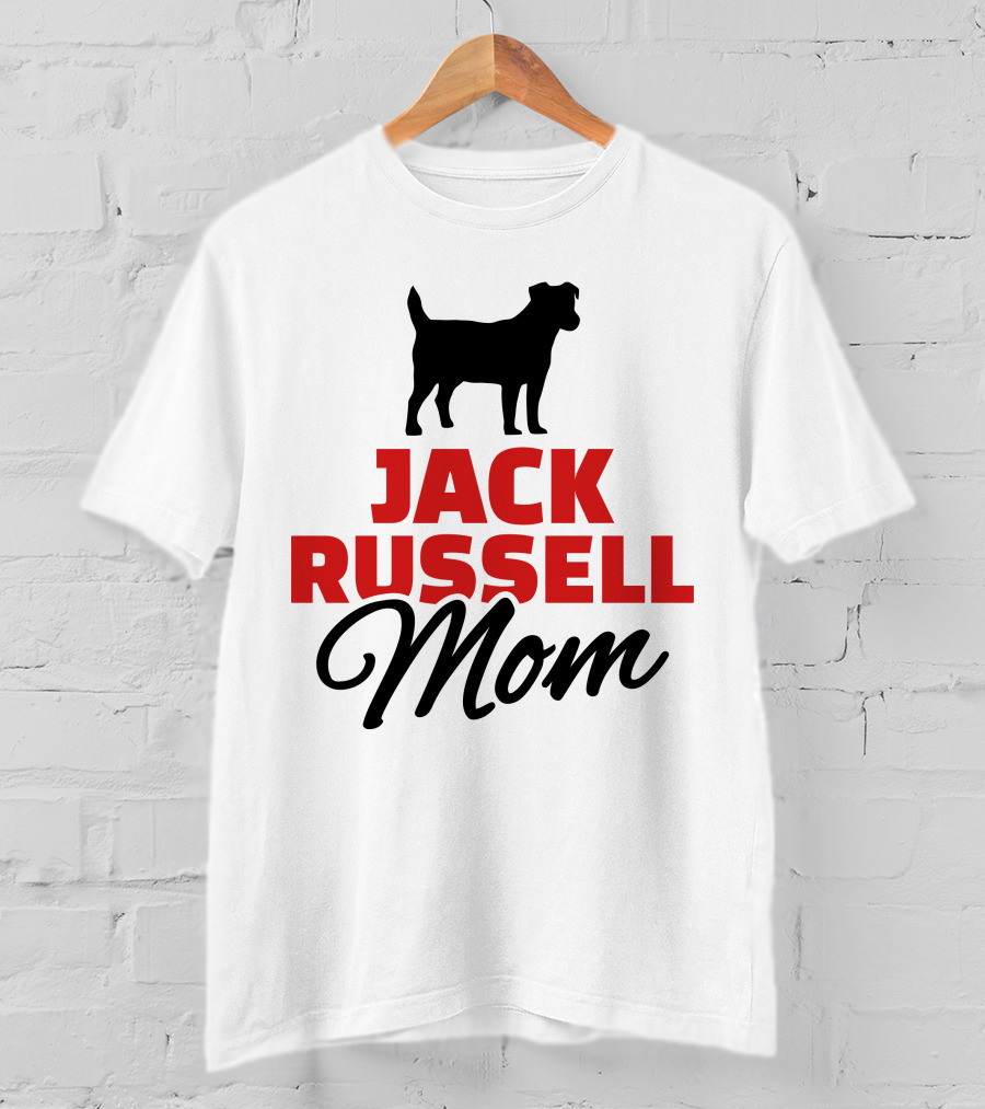 Jack Russell Mom Dog T-Shirt