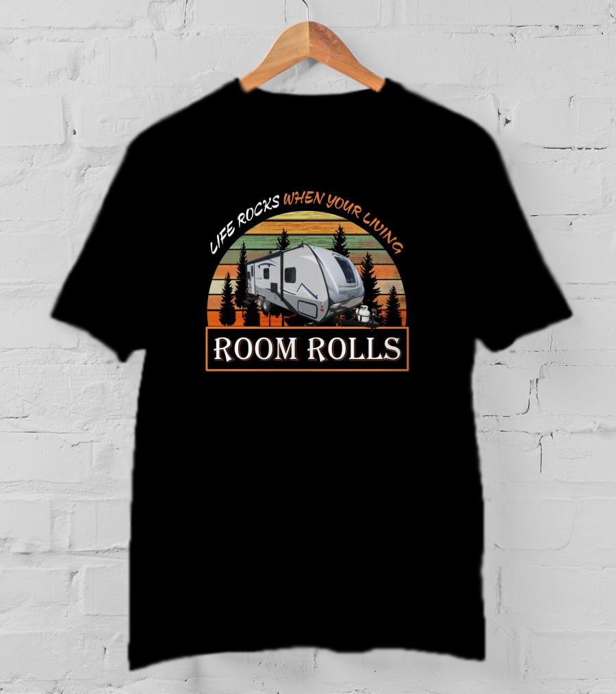 Life Rocks When Your Living Room Rolls Coachmen Apex 213RDS T-Shirt