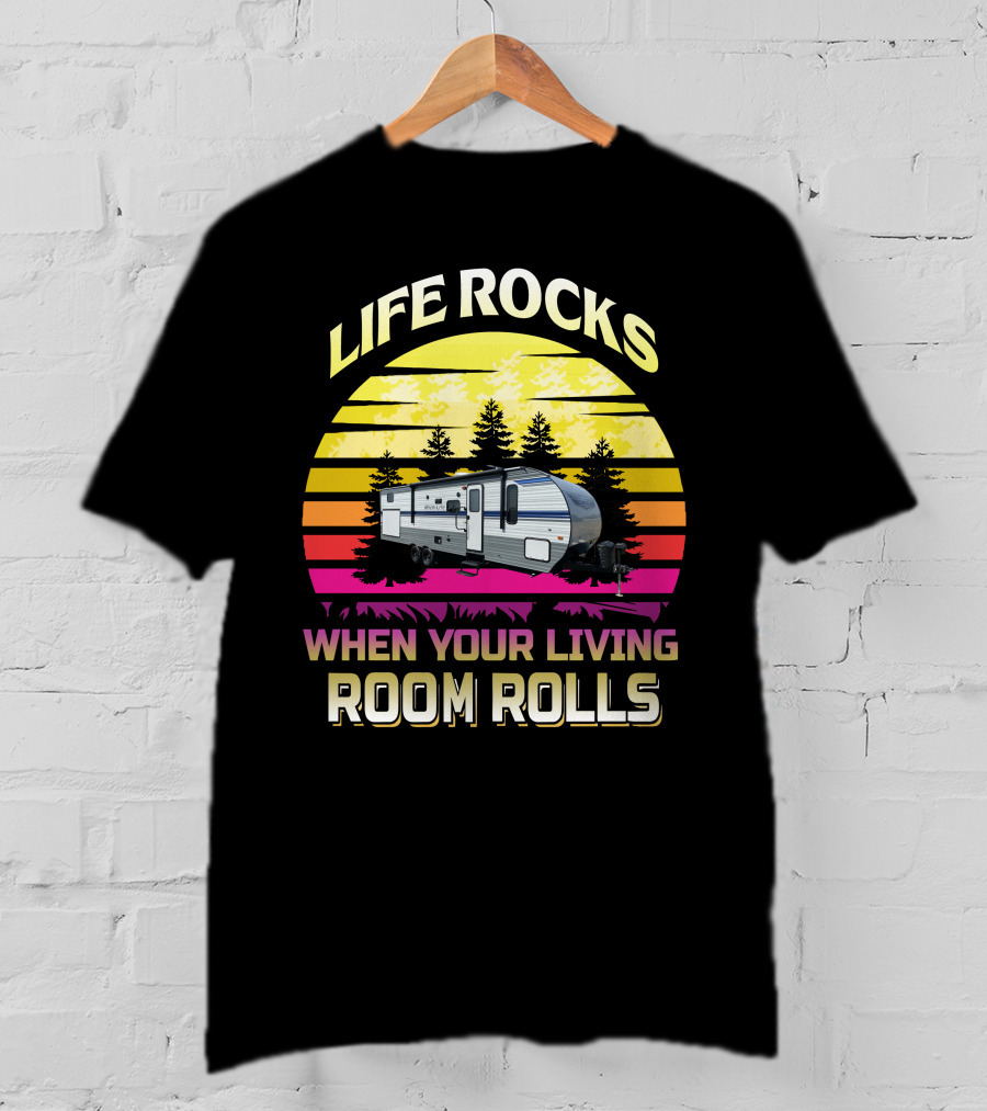 Life Rocks When Your Living Room Rolls Gulf Stream Light 279bh T-Shirt