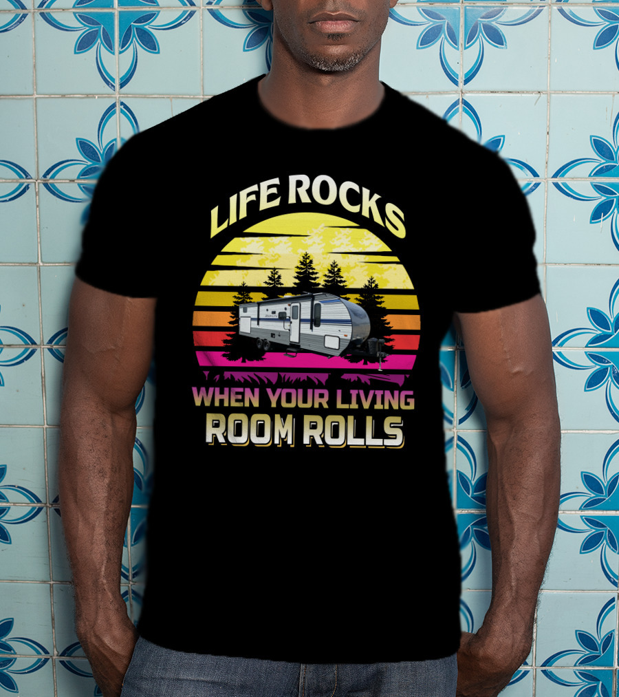 Life Rocks When Your Living Room Rolls Gulf Stream Light 279bh T-Shirt