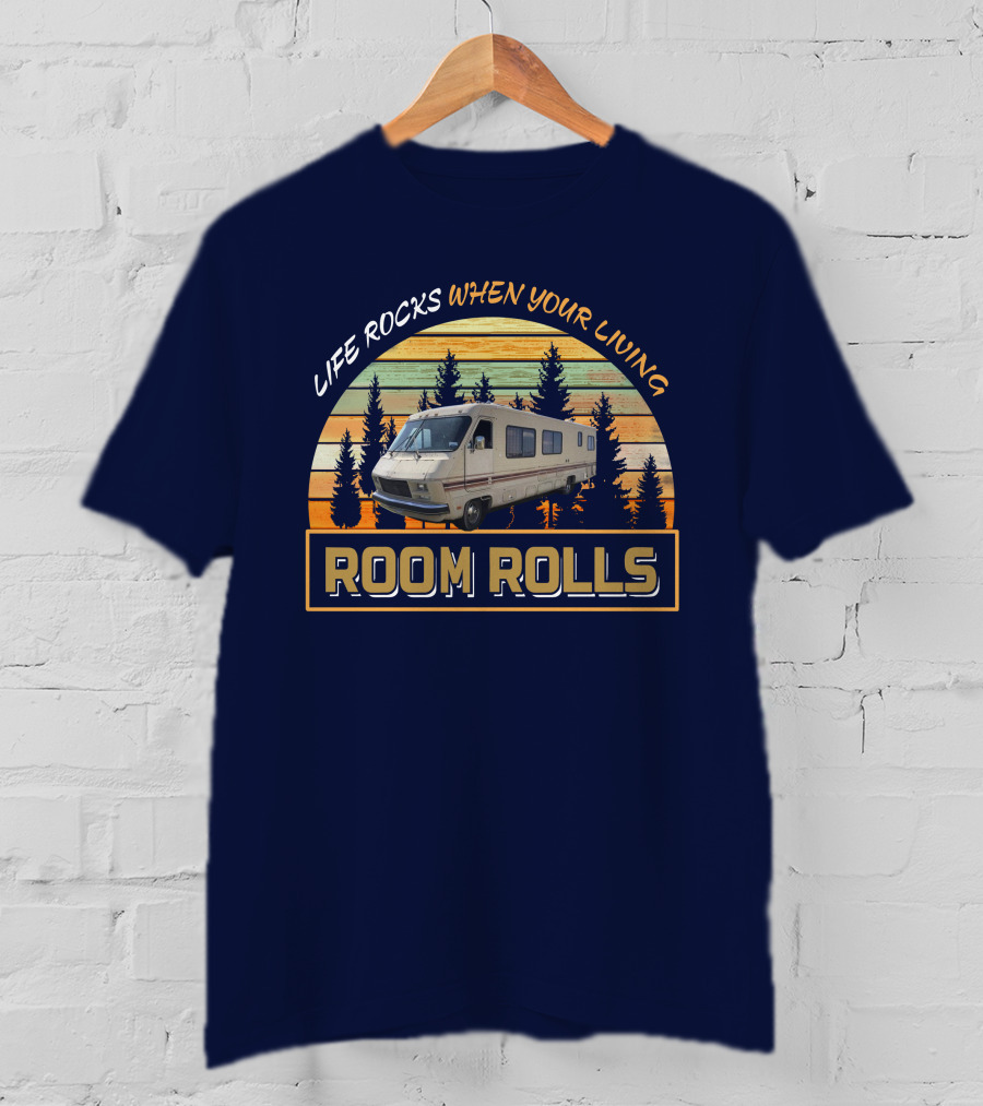 LIFE ROCKS WHEN YOUR LIVING ROOM ROLLS Vintage Pace Arrow T-Shirt