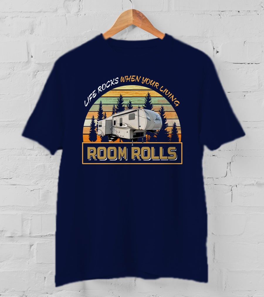 Life Rocks When Your Living Room Rolls Eagle HT 27.5rlts T-Shirt