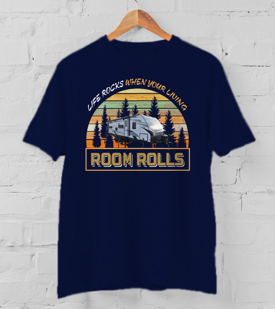 Life Rocks When Your Living Room Rolls Keystone Passport 268bh T-Shirt
