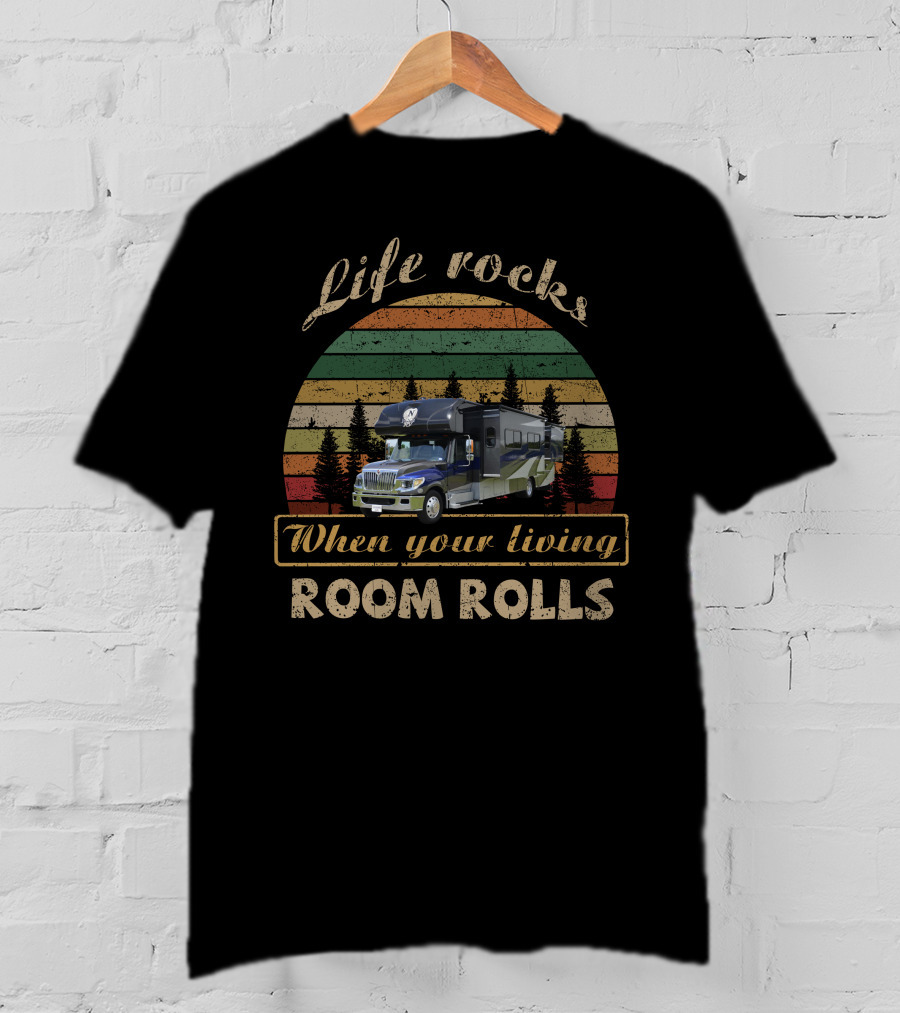 Life Rocks When Your Living Room Rolls NeXus Phantom 32SC T-Shirt