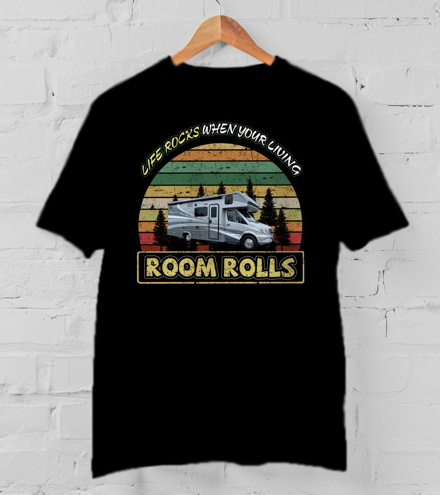 LIFE ROCKS WHEN YOUR LIVING ROOM ROLLS Dynamax Isata 3 24RW T-Shirt