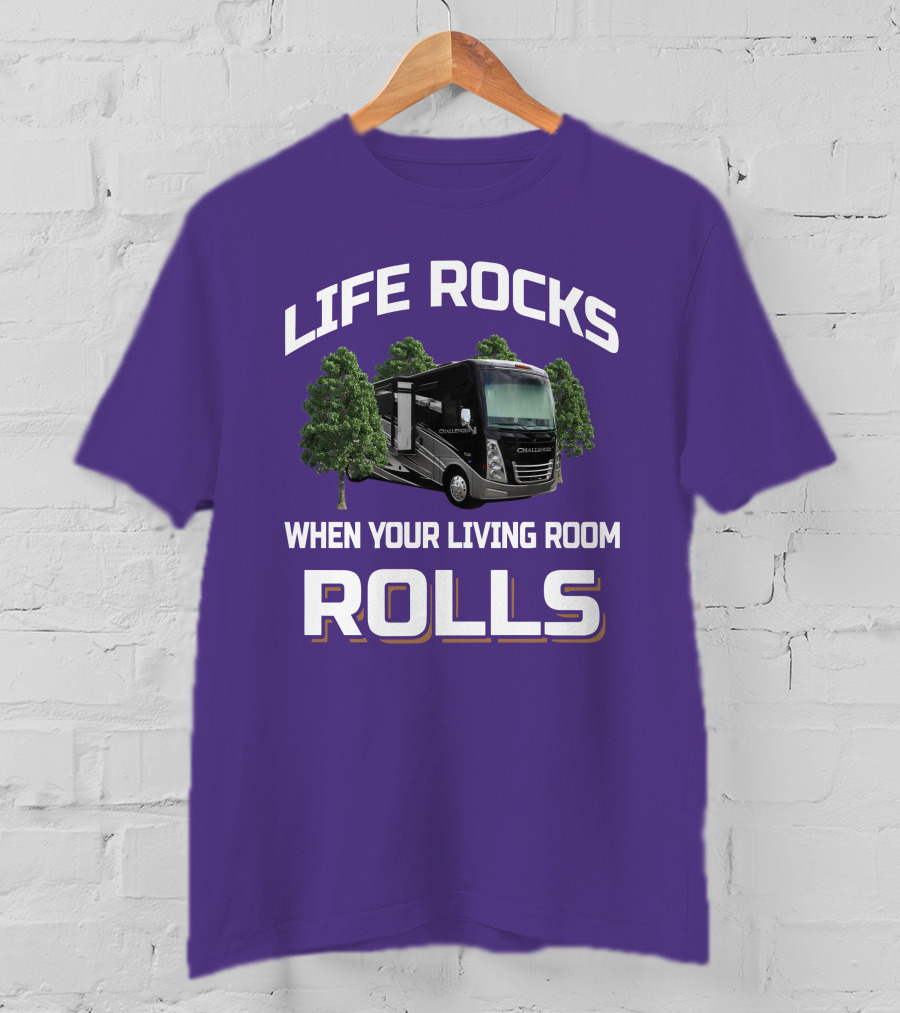 Life Rocks When Your Living Room Rolls Thor Challenger T-Shirt
