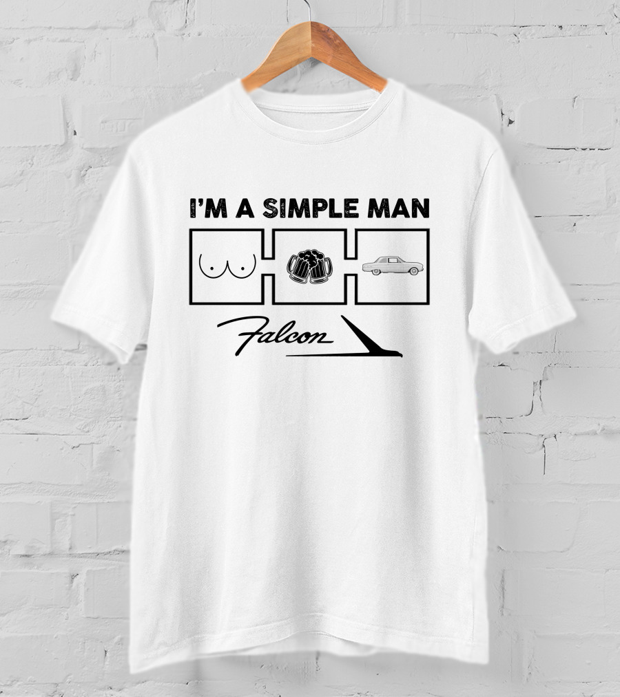 I'm A Simple Man 1961 Ford Falcon Falcon T-Shirt