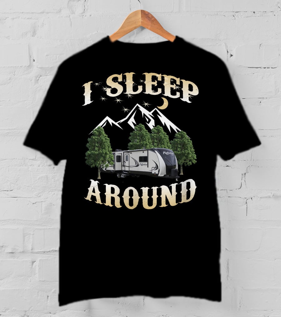 I Sleep Around Grand Design Reflection 315 RLTS Mountain And Trees T-Shirt