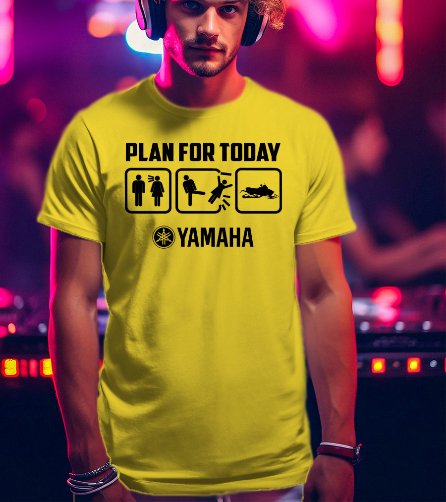 Yamaha Racing Performance Snowmobile Enthusiast Racing Team T-Shirt