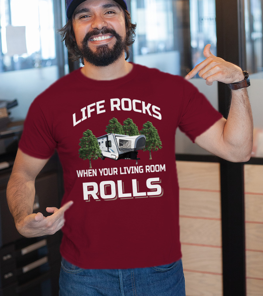 Life Rocks When Your Living Room Rolls Jayco X17Z T-Shirt