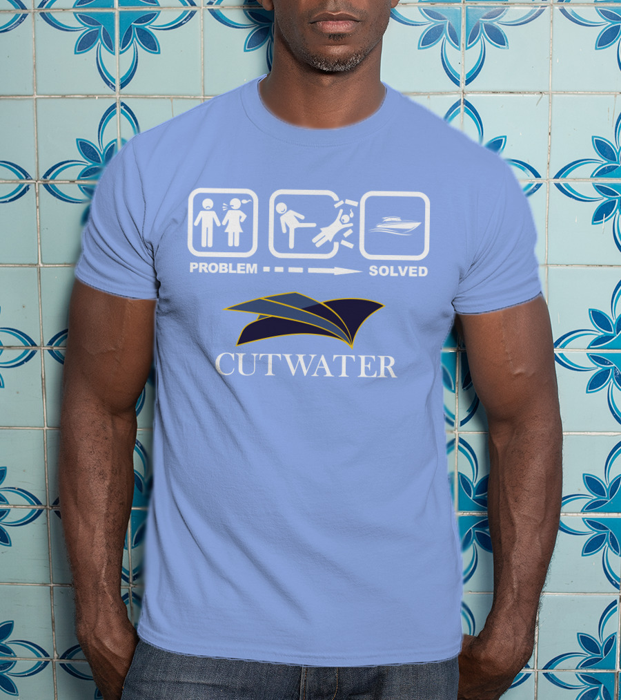 Problem Solved Cutwater Boats T-Shirt