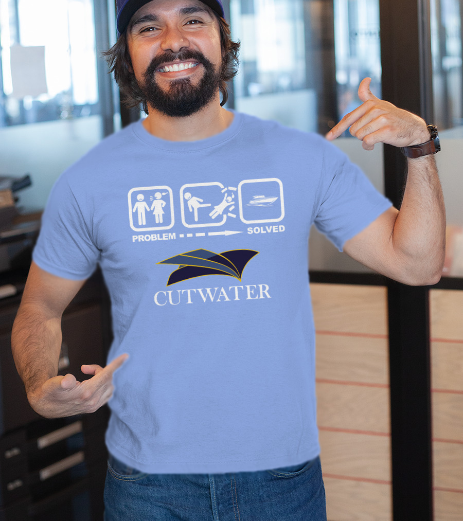 Problem Solved Cutwater Boats T-Shirt