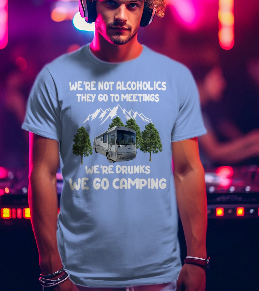 Winnebago Journey 36LD RV Among Green Trees T-Shirt