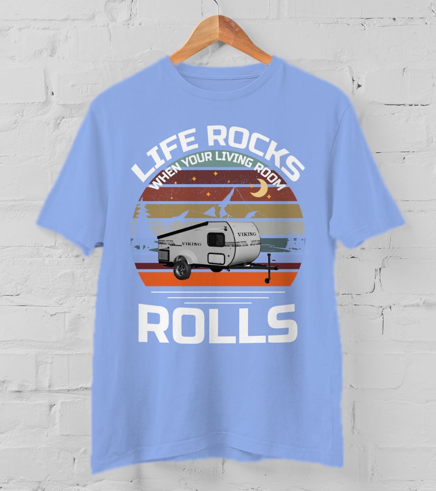 Viking 9.0 Camper When Your Living Room T-Shirt