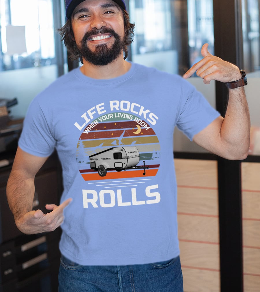 Viking 9.0 Camper When Your Living Room T-Shirt