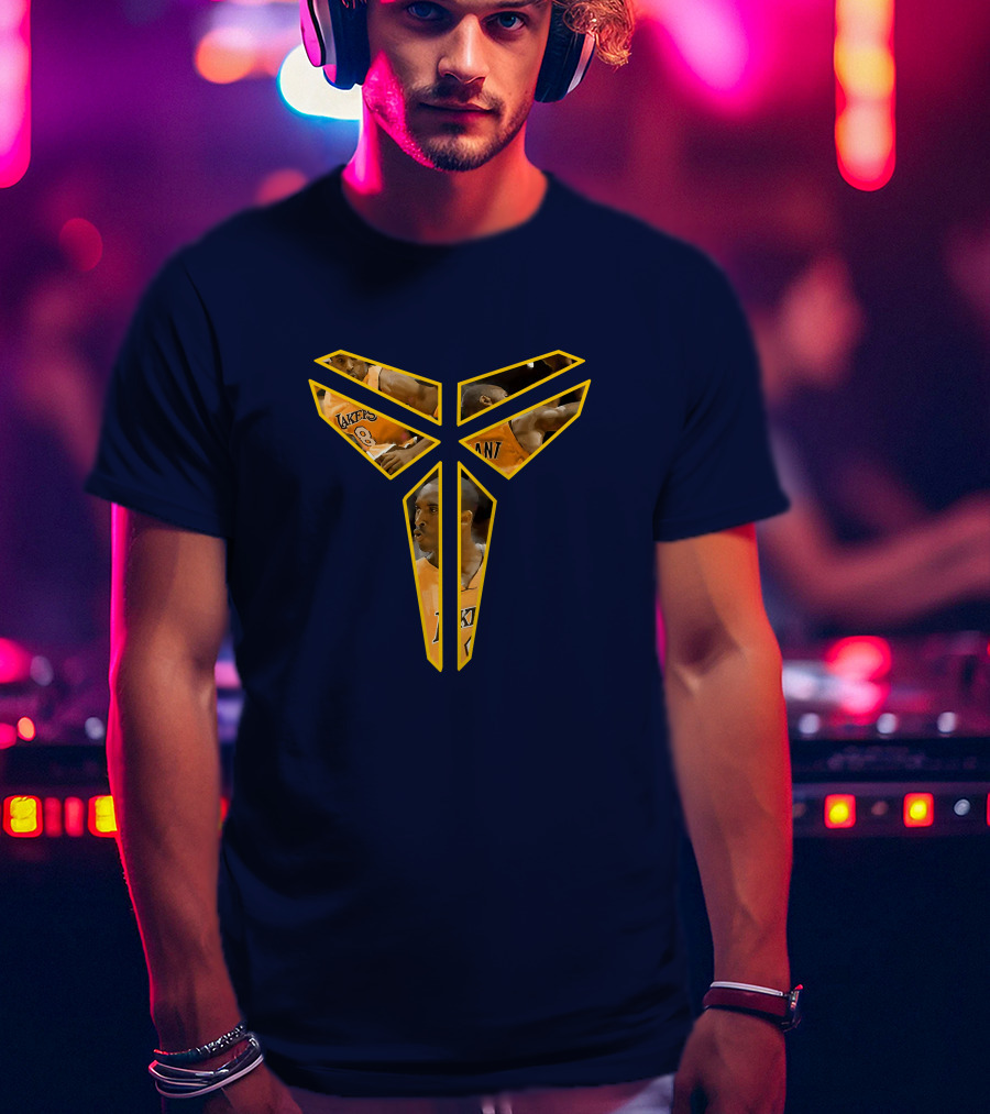Black Mamba Kobe Bryant Lakers Iconic T-Shirt