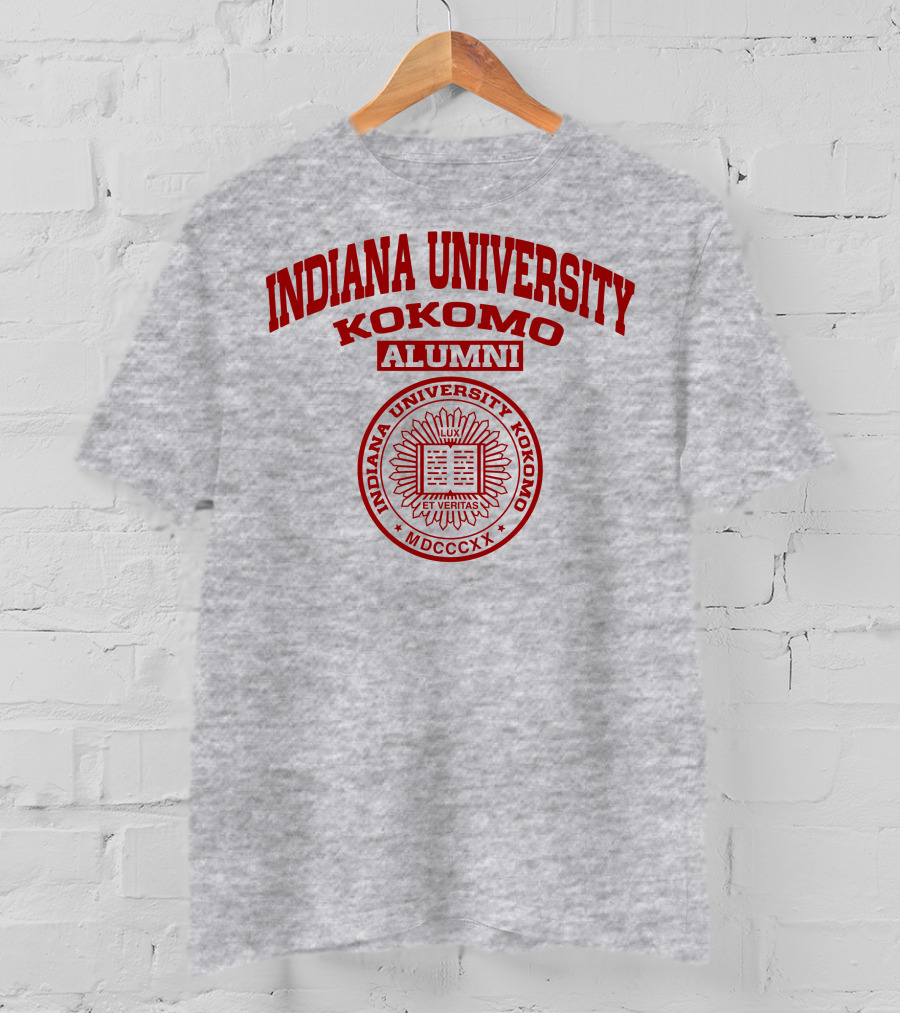 Indiana University Kokomo Alumni Seal Logo MDCCCXX T-Shirt