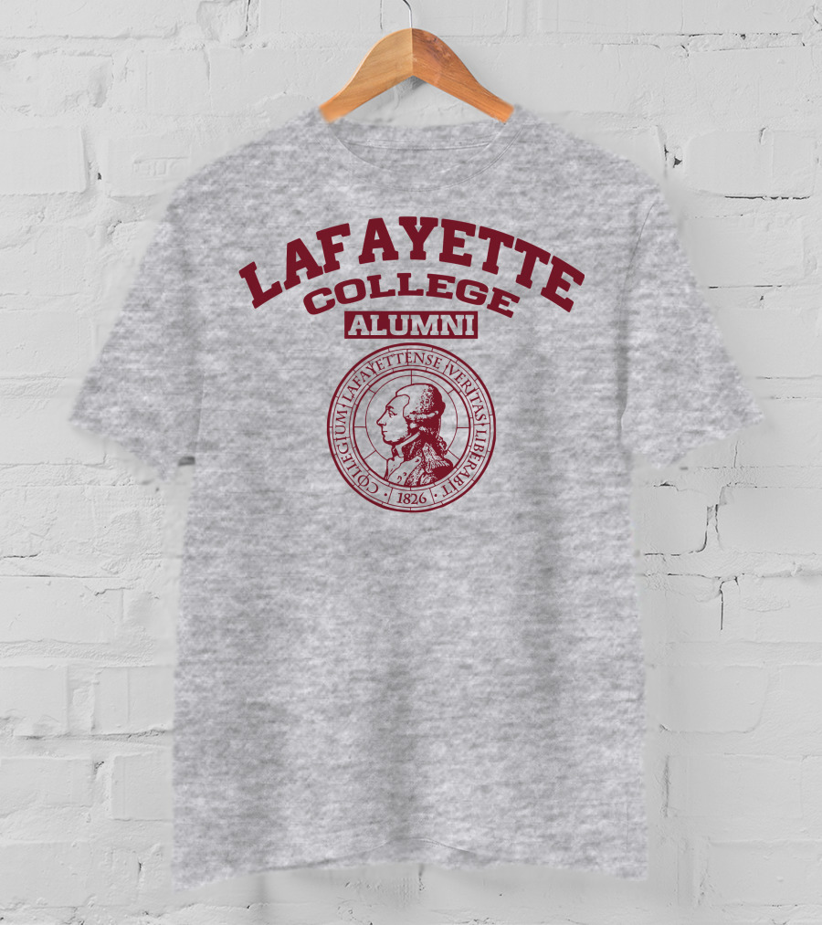 Lafayette College Alumni Seal 1826 Collegium Lafayetteense Veritas Liberabit T-Shirt