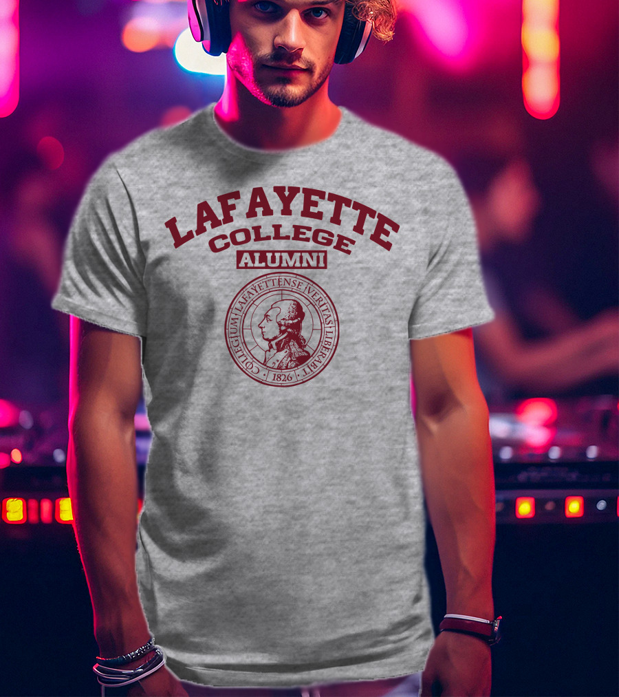 Lafayette College Alumni Seal 1826 Collegium Lafayetteense Veritas Liberabit T-Shirt