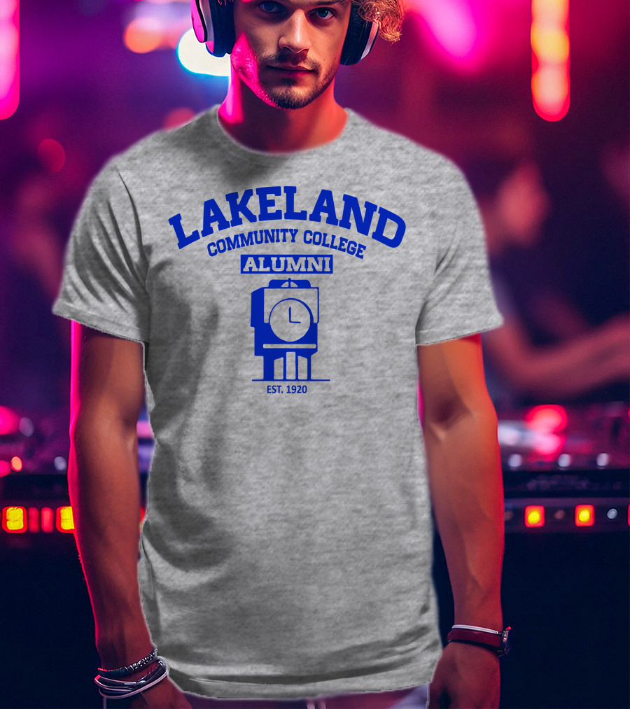 Lakeland Community College Alumni Est. 1920 Clock Tower T-Shirt