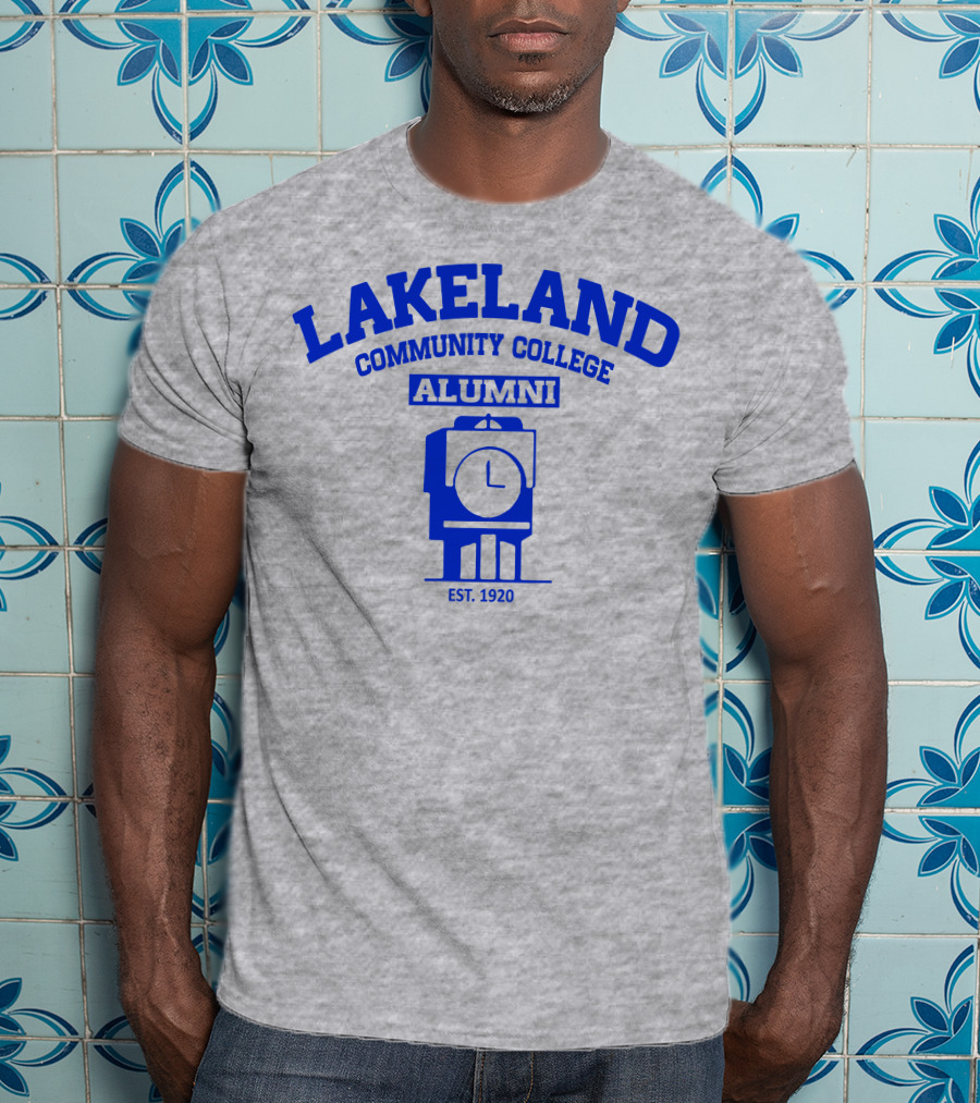 Lakeland Community College Alumni Est. 1920 Clock Tower T-Shirt