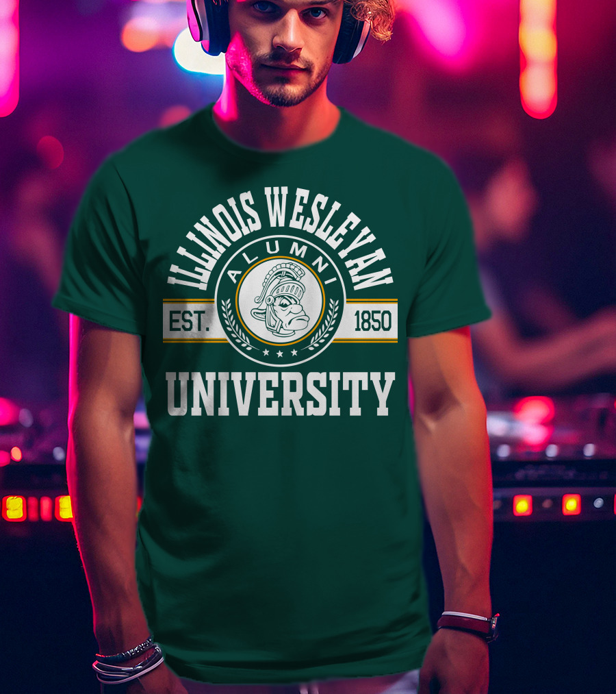 Illinois Wesleyan University Alumni Est. 1850 T-Shirt