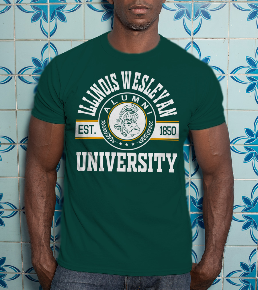 Illinois Wesleyan University Alumni Est. 1850 T-Shirt