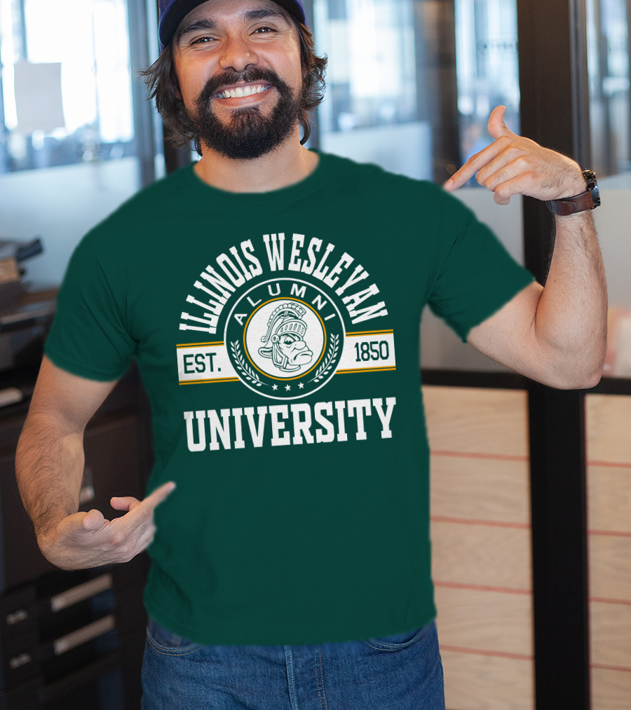 Illinois Wesleyan University Alumni Est. 1850 T-Shirt