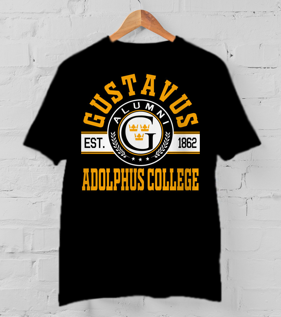 Gustavus Adolphus College Alumni Est. 1862 T-Shirt