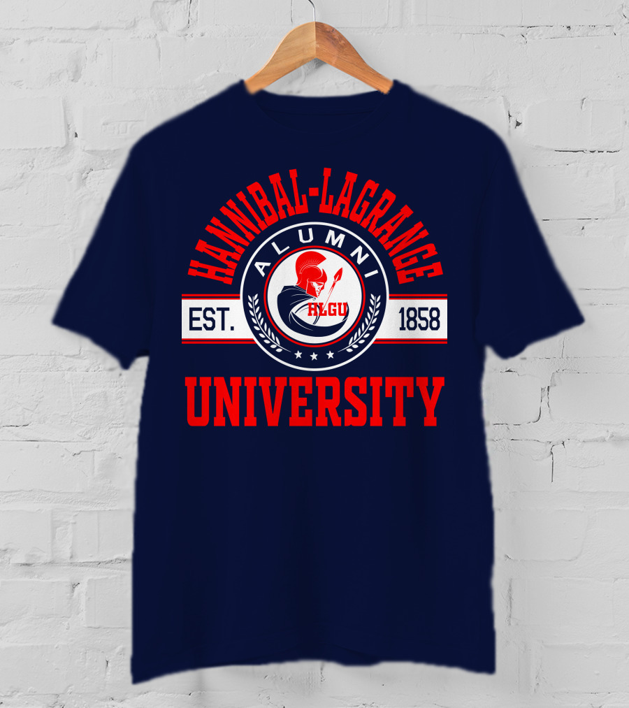 Hannibal LaGrange University Alumni HLGU Est. 1858 Spartan T-Shirt