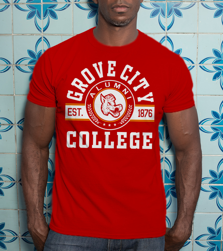 Grove City College Alumni Est. 1876 GCC T-Shirt