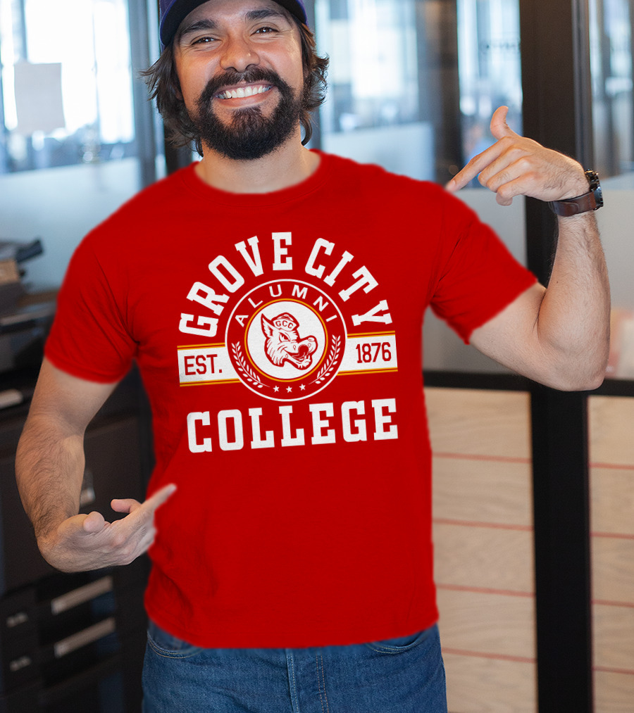 Grove City College Alumni Est. 1876 GCC T-Shirt