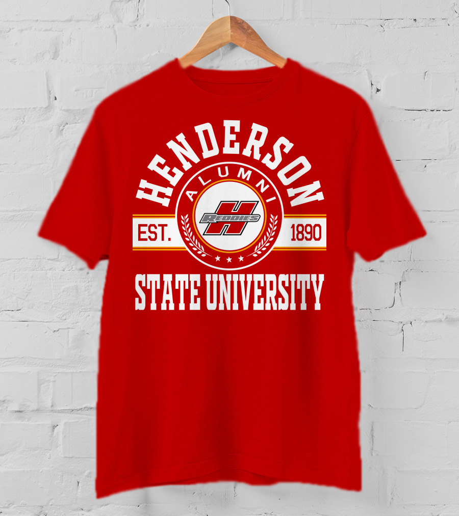 Henderson State University Alumni Reddies Est. 1890 T-Shirt