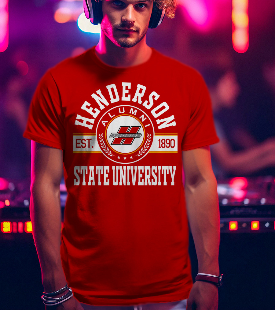 Henderson State University Alumni Reddies Est. 1890 T-Shirt