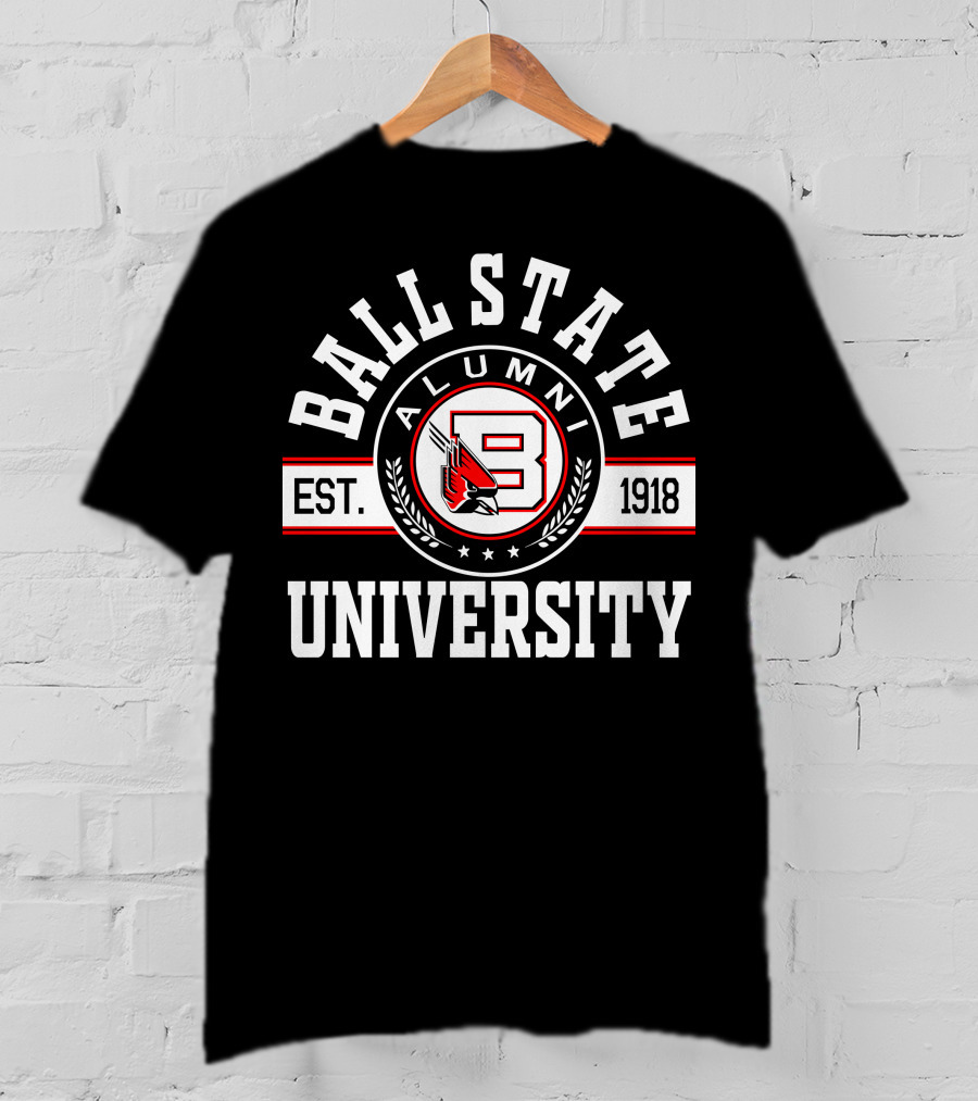 Ball State University Alumni Est. 1918 T-Shirt