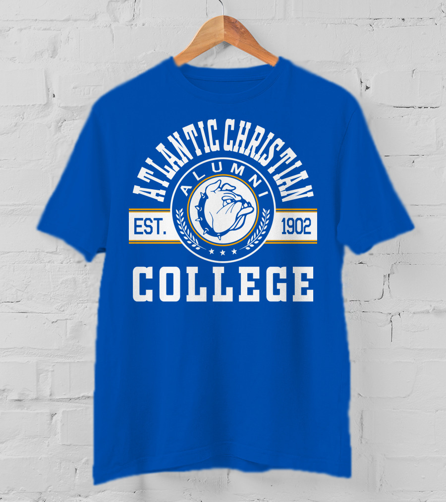 Atlantic Christian College Alumni Bulldog Est. 1902 T-Shirt