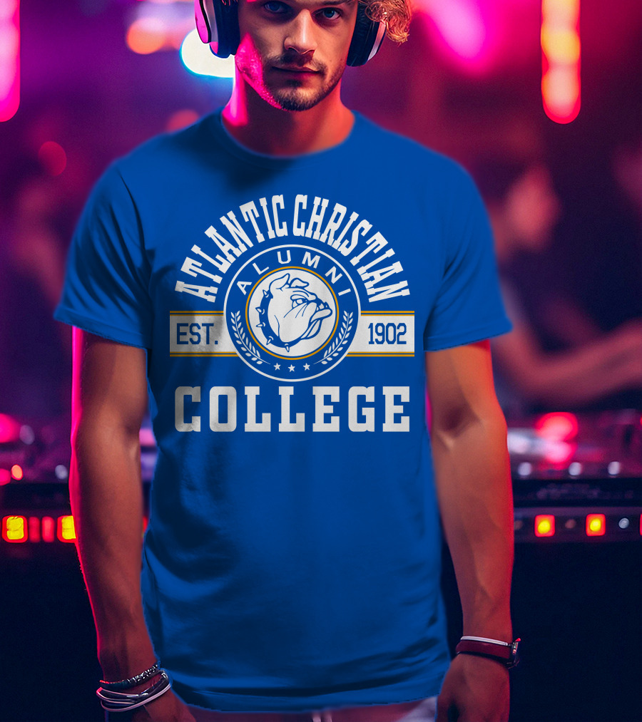 Atlantic Christian College Alumni Bulldog Est. 1902 T-Shirt