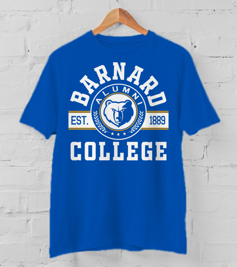 Barnard College Alumni Est. 1889 Bear T-Shirt