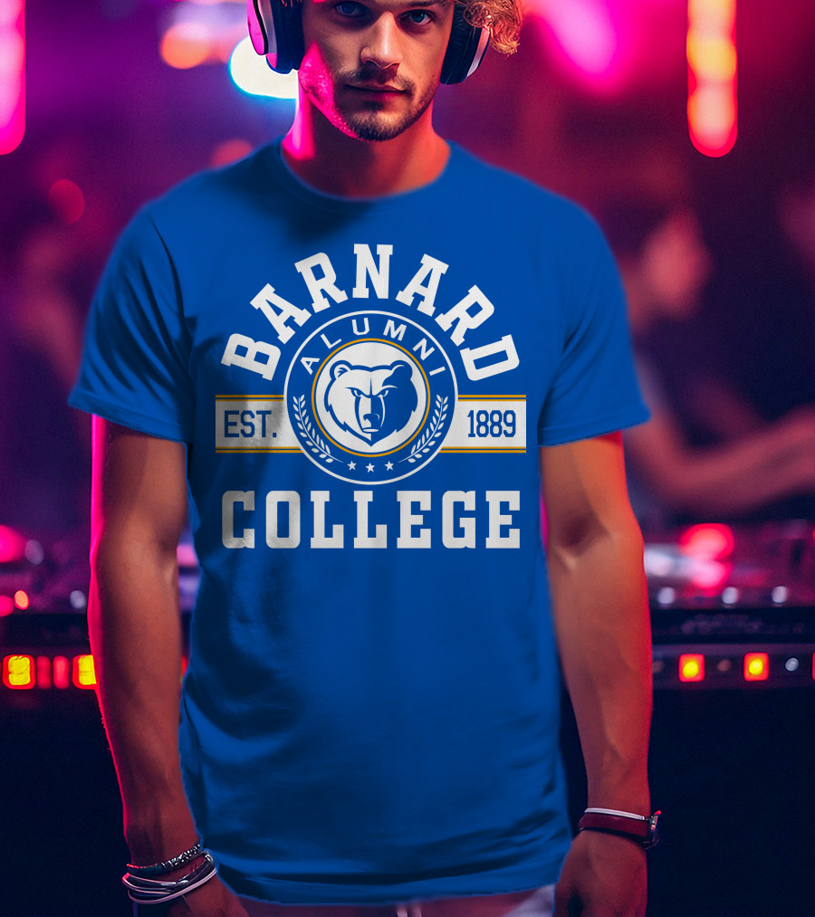 Barnard College Alumni Est. 1889 Bear T-Shirt