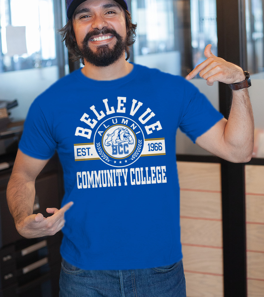 Bellevue Community College Alumni Est. 1966 BCC Bulldog T-Shirt