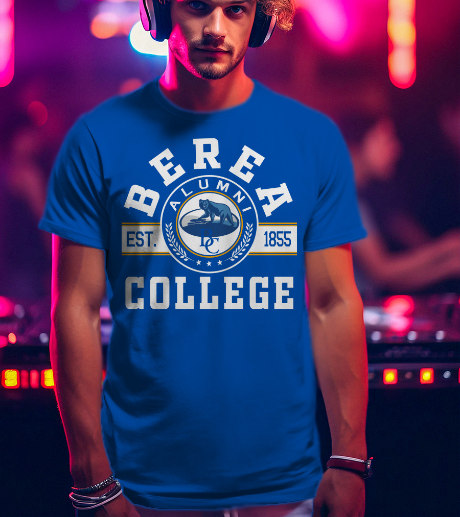 Berea College Alumni Est. 1855 Bear T-Shirt