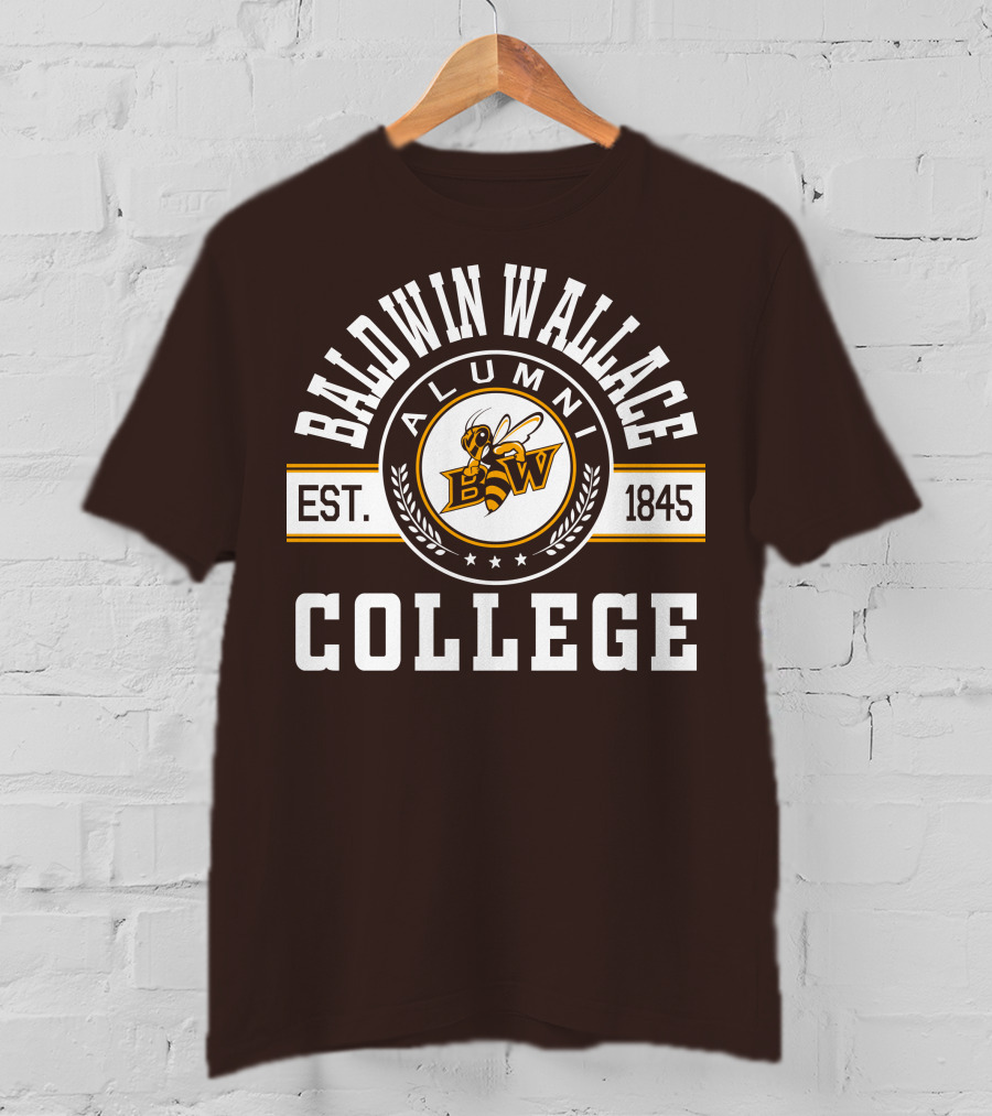 Baldwin Wallace College Alumni Est. 1845 Bee T-Shirt